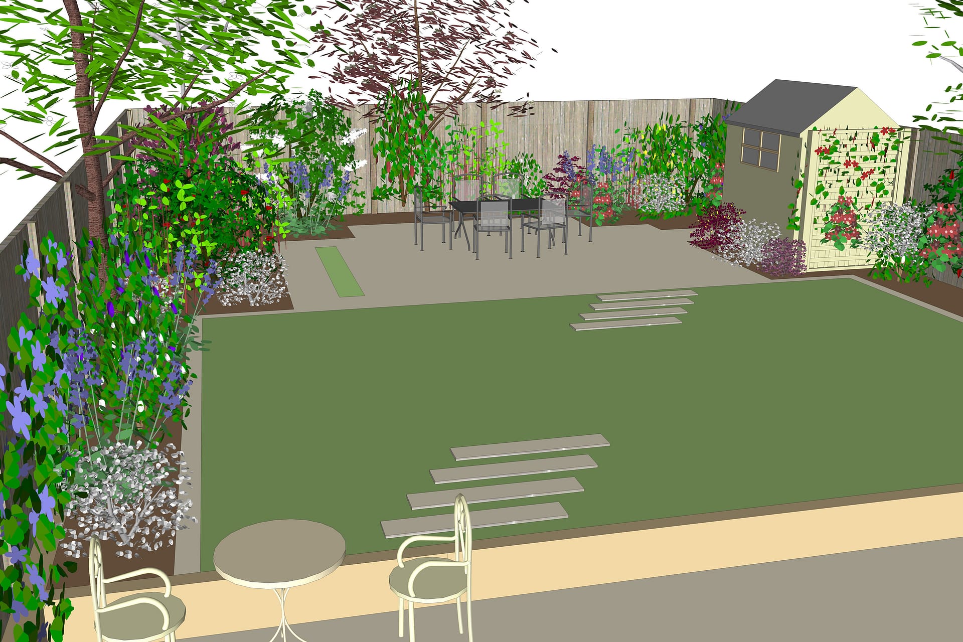 southampton-garden-design-3dmodelling Southampton Garden Design