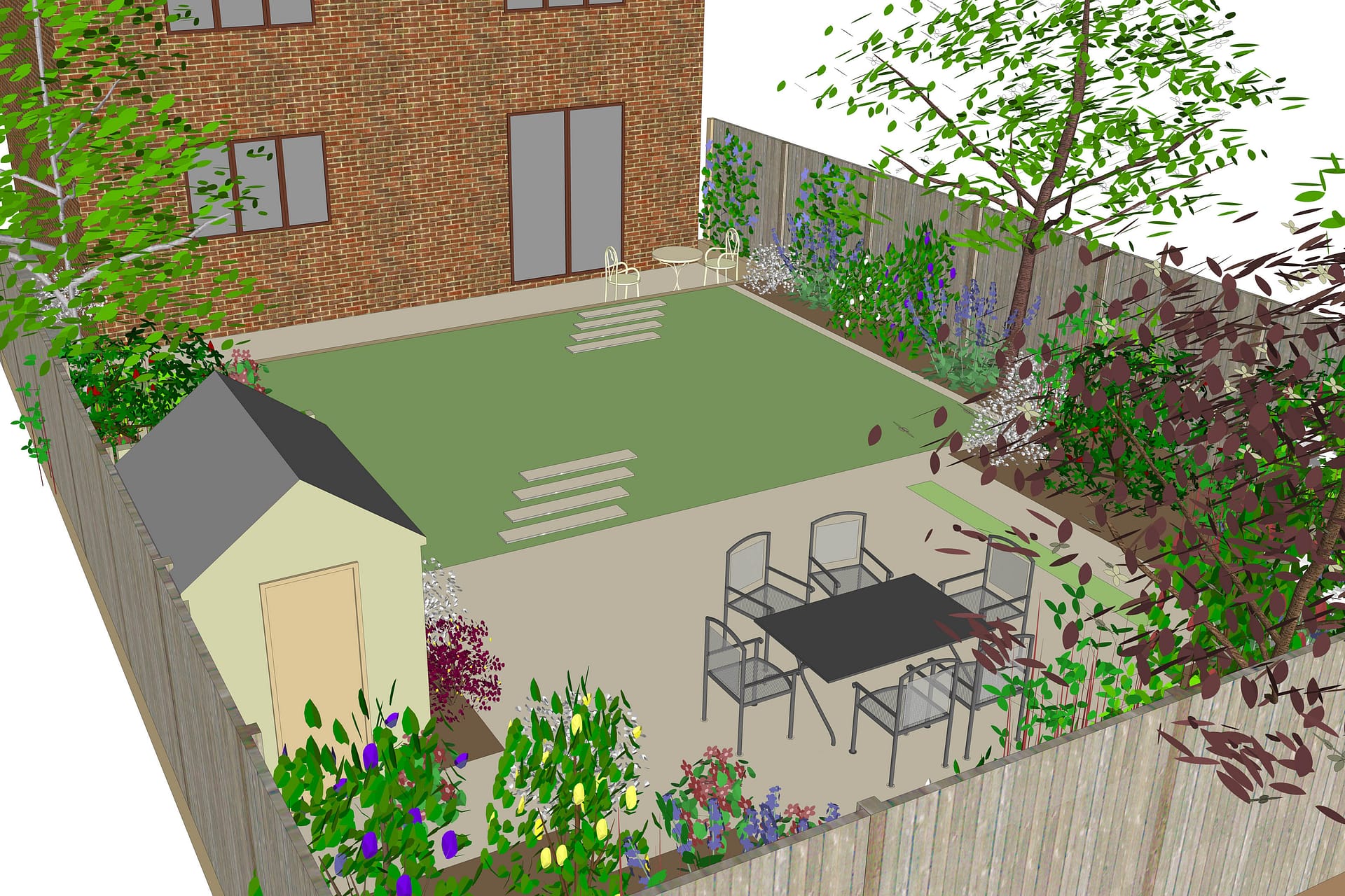 miller3d2 Southampton Garden Design